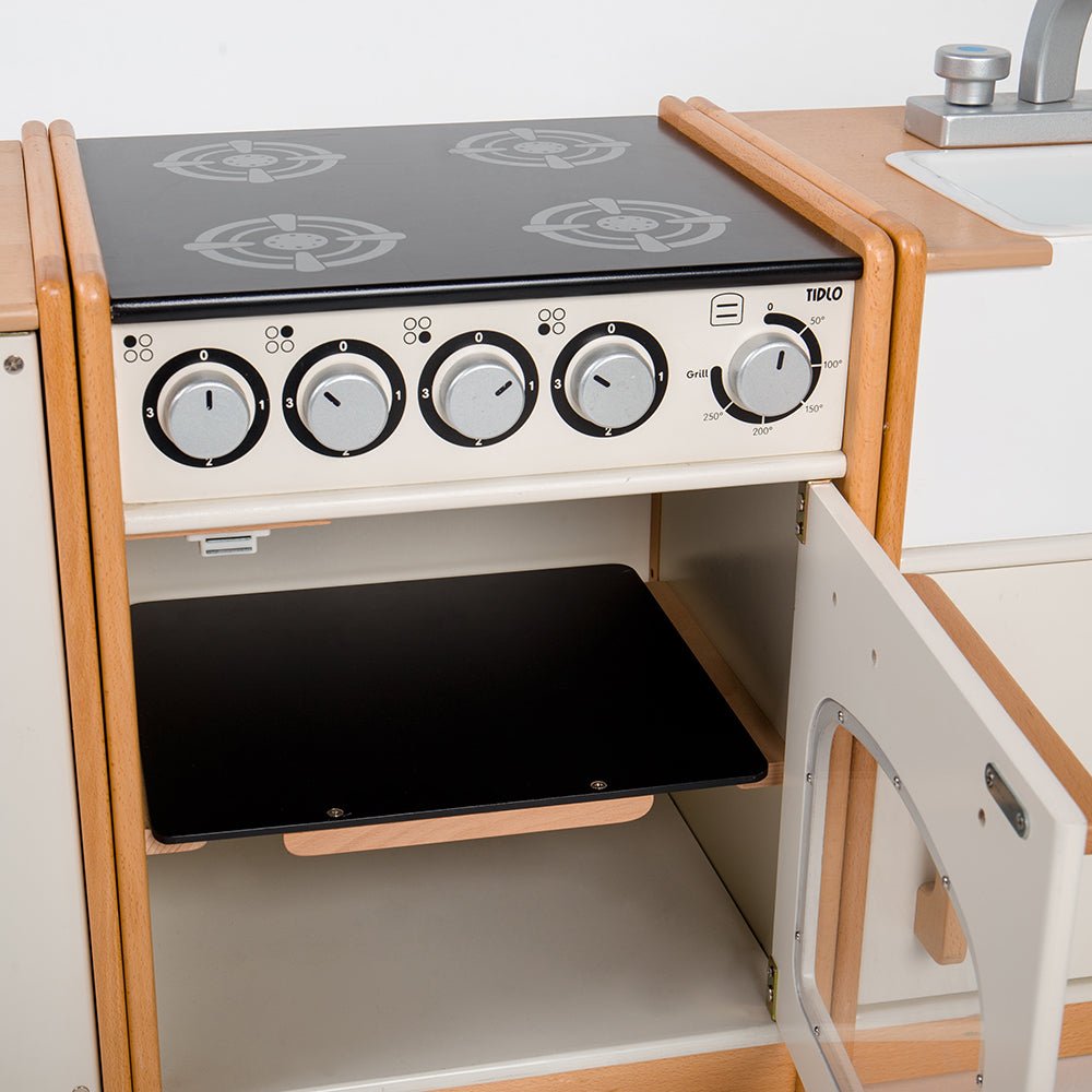 Tidlo White Play Kitchen Bundle - Toby Tiger