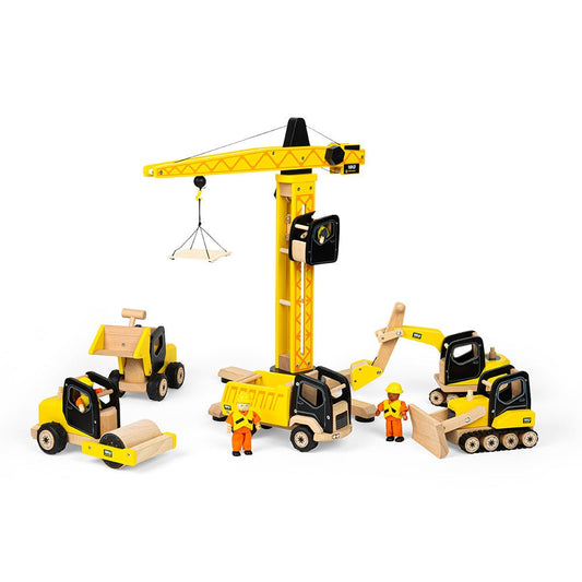 Tidlo Construction Toy Bundle - Toby Tiger