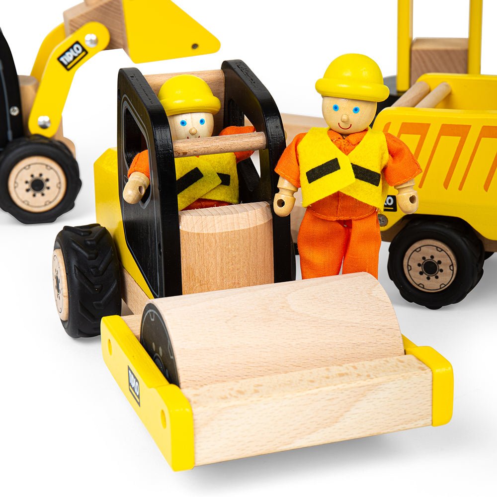 Tidlo Construction Toy Bundle - Toby Tiger