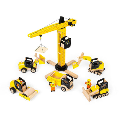 Tidlo Construction Toy Bundle - Toby Tiger