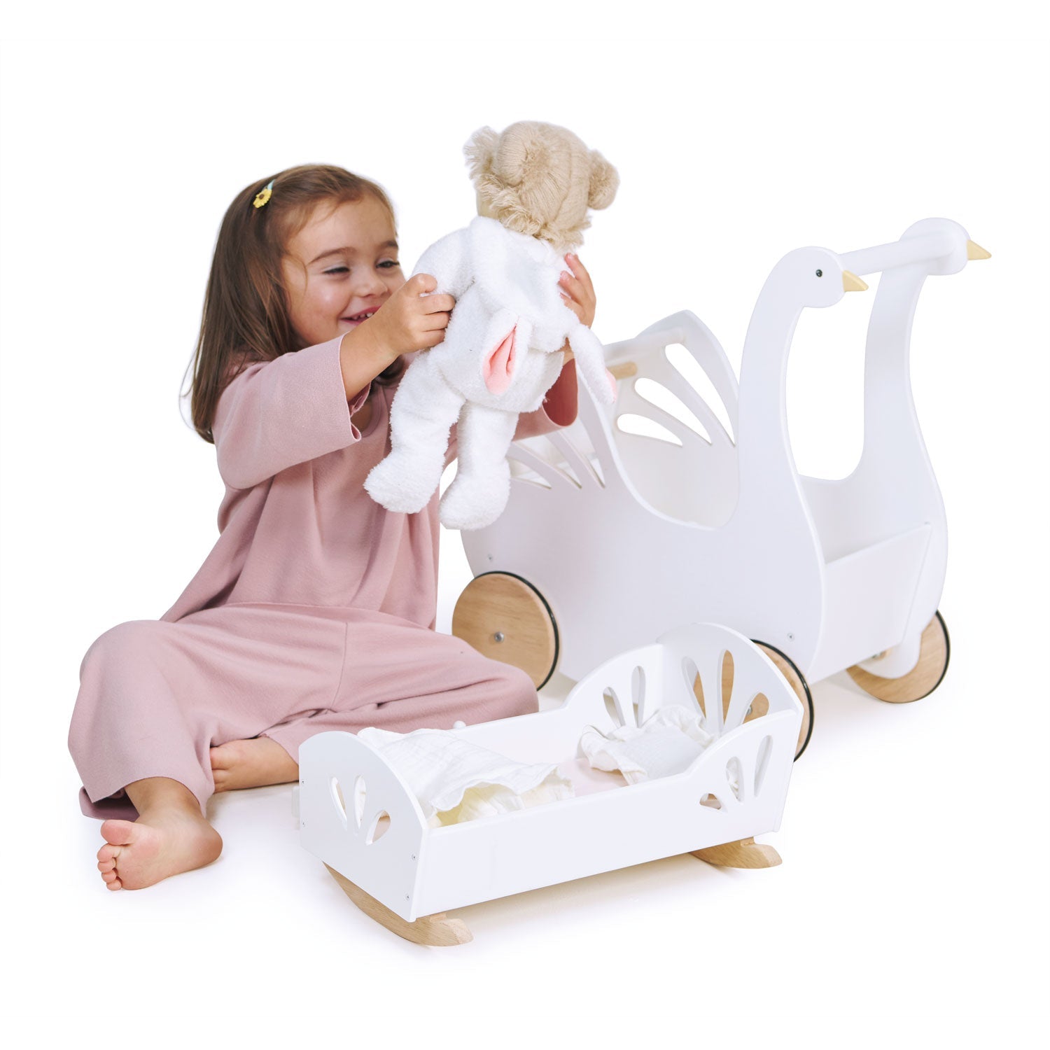 Sweet Swan Dolly Bed - Toby Tiger
