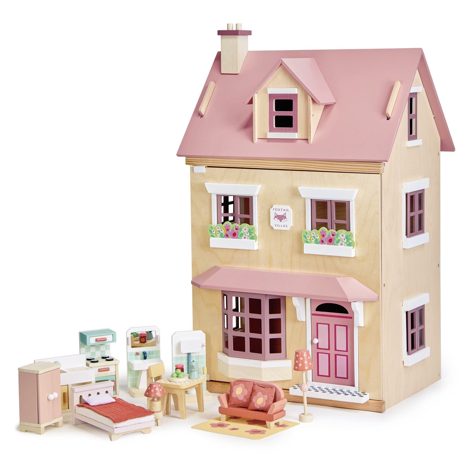 Foxtail Villa (Pink) - Toby Tiger