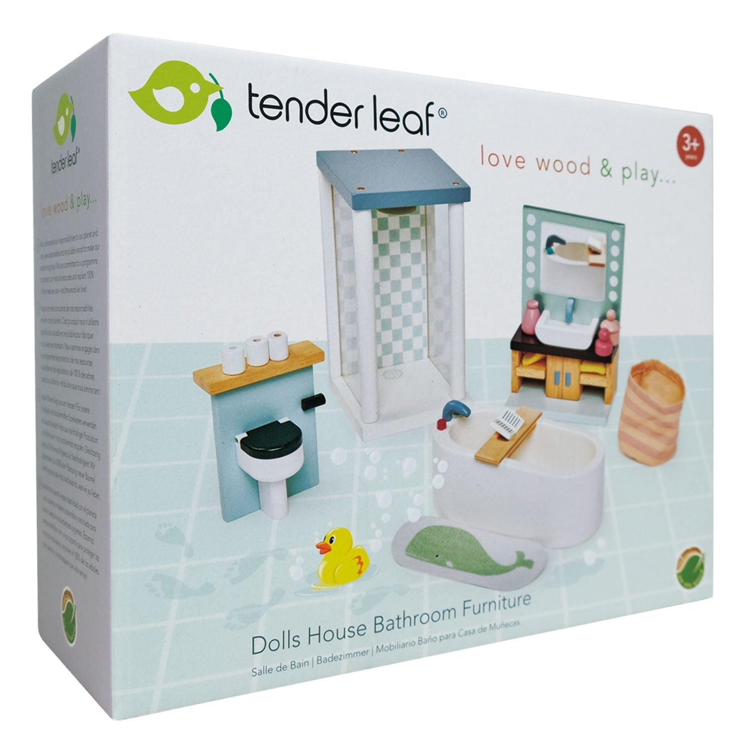 Dolls House Bathroom Furniture - Toby Tiger