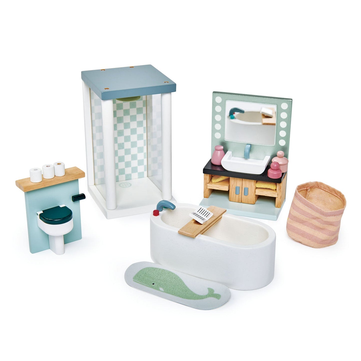 Dolls House Bathroom Furniture - Toby Tiger