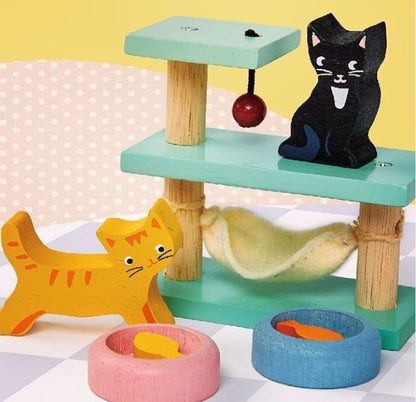Pet Cats Set - Toby Tiger