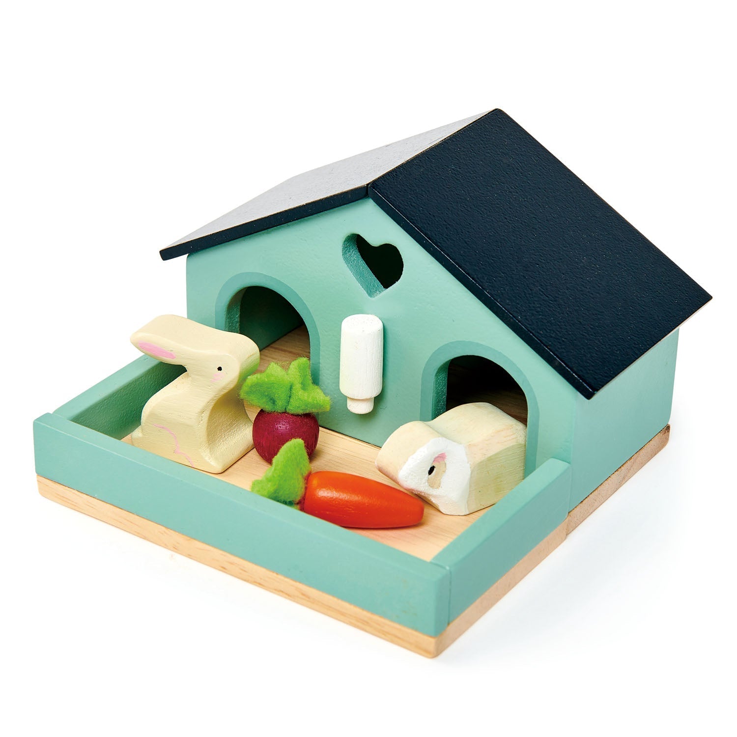 Tender Leaf Toys Grand Rabbit and Guinea Pig Hutch Toy – Toby Tiger