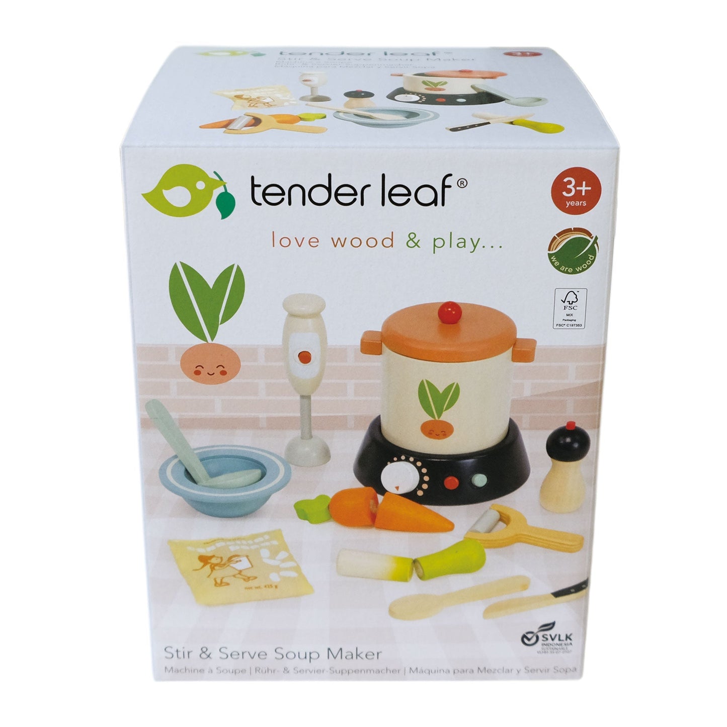 Stir and Serve Soup Set - Toby Tiger