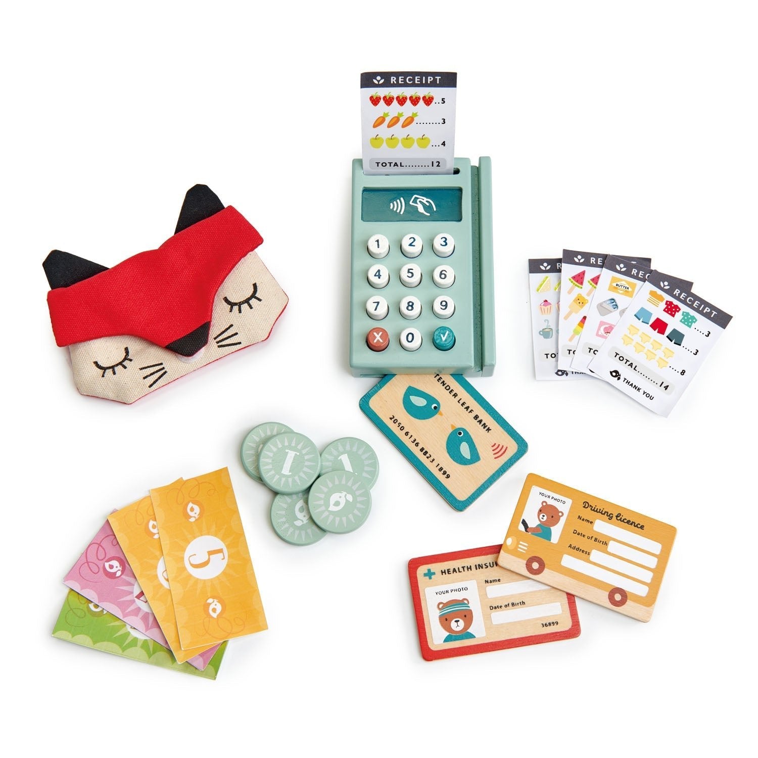 Cute Card Reader Toy Set for Kids - Foxy Purse Included – Toby Tiger