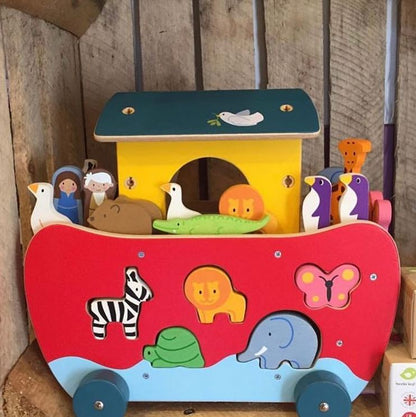 Noah's Shape Sorter Ark - Toby Tiger