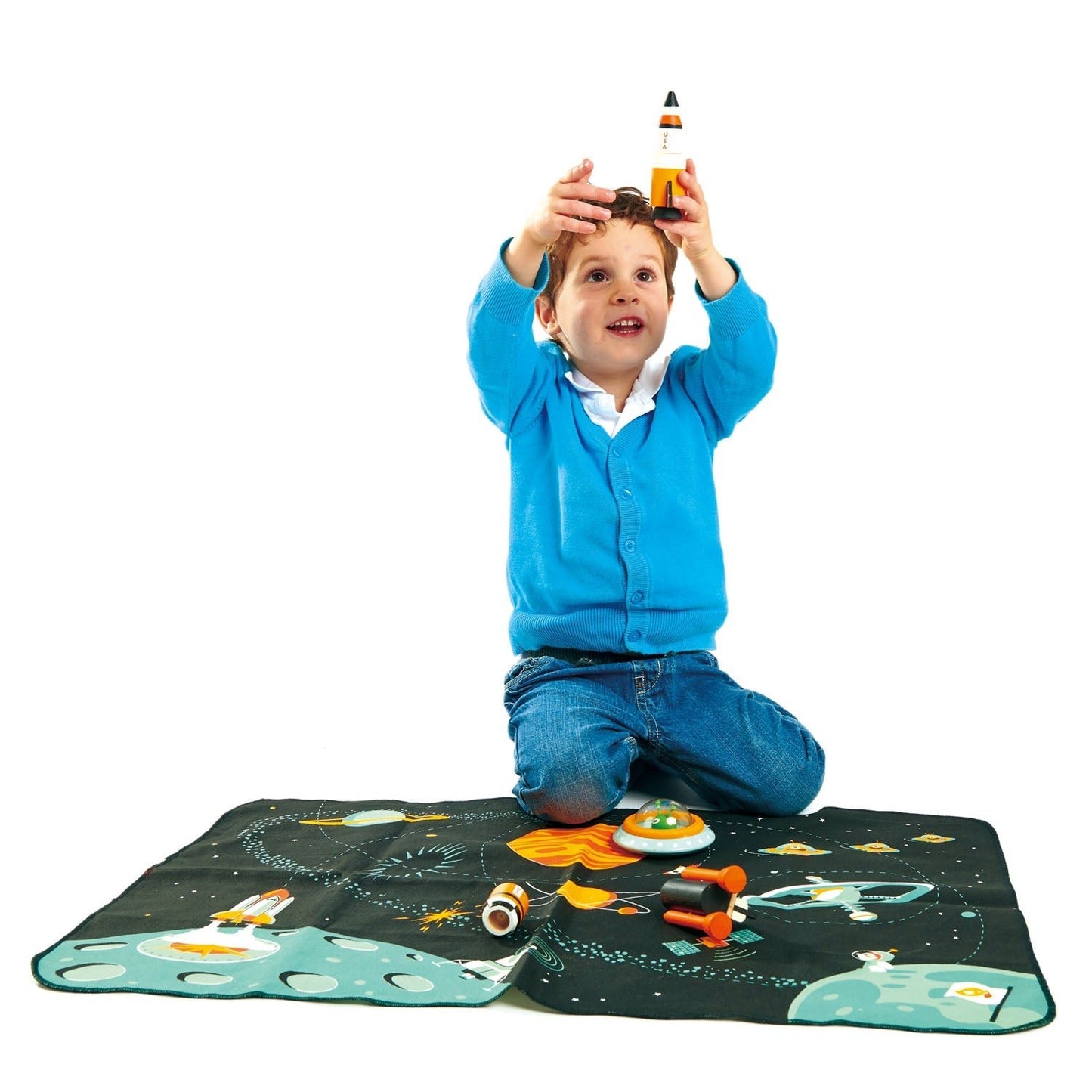 Space Adventure Play Mat - Toby Tiger