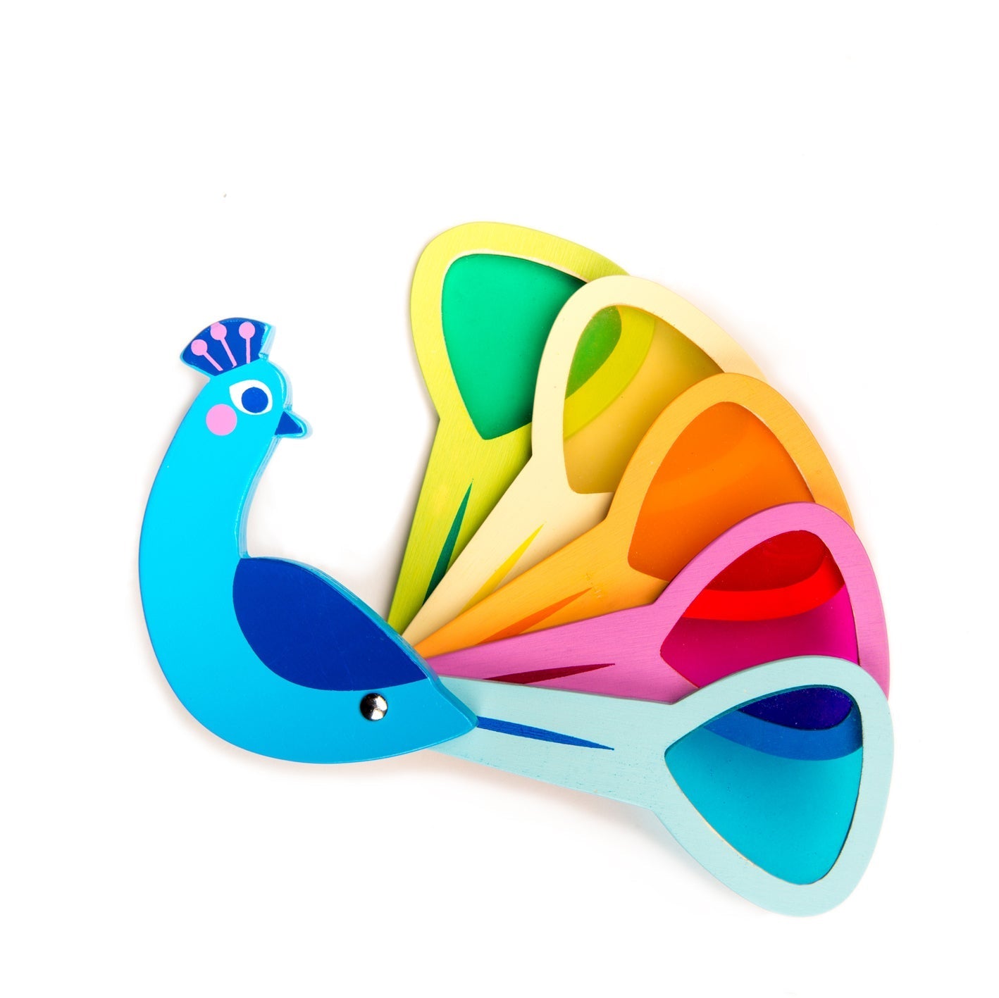 Rainbow Peacock Colours - Toby Tiger