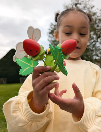 Strawberry Flower Pot - Toby Tiger UK