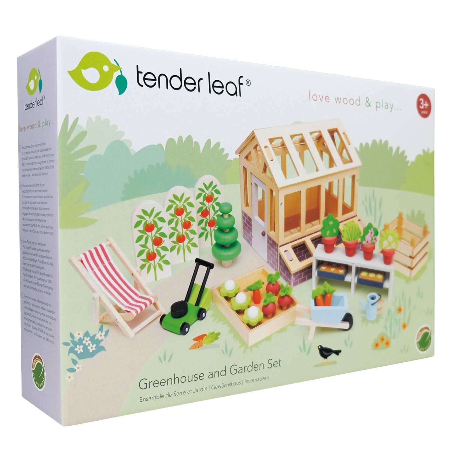 Greenhouse and Garden Set - Toby Tiger
