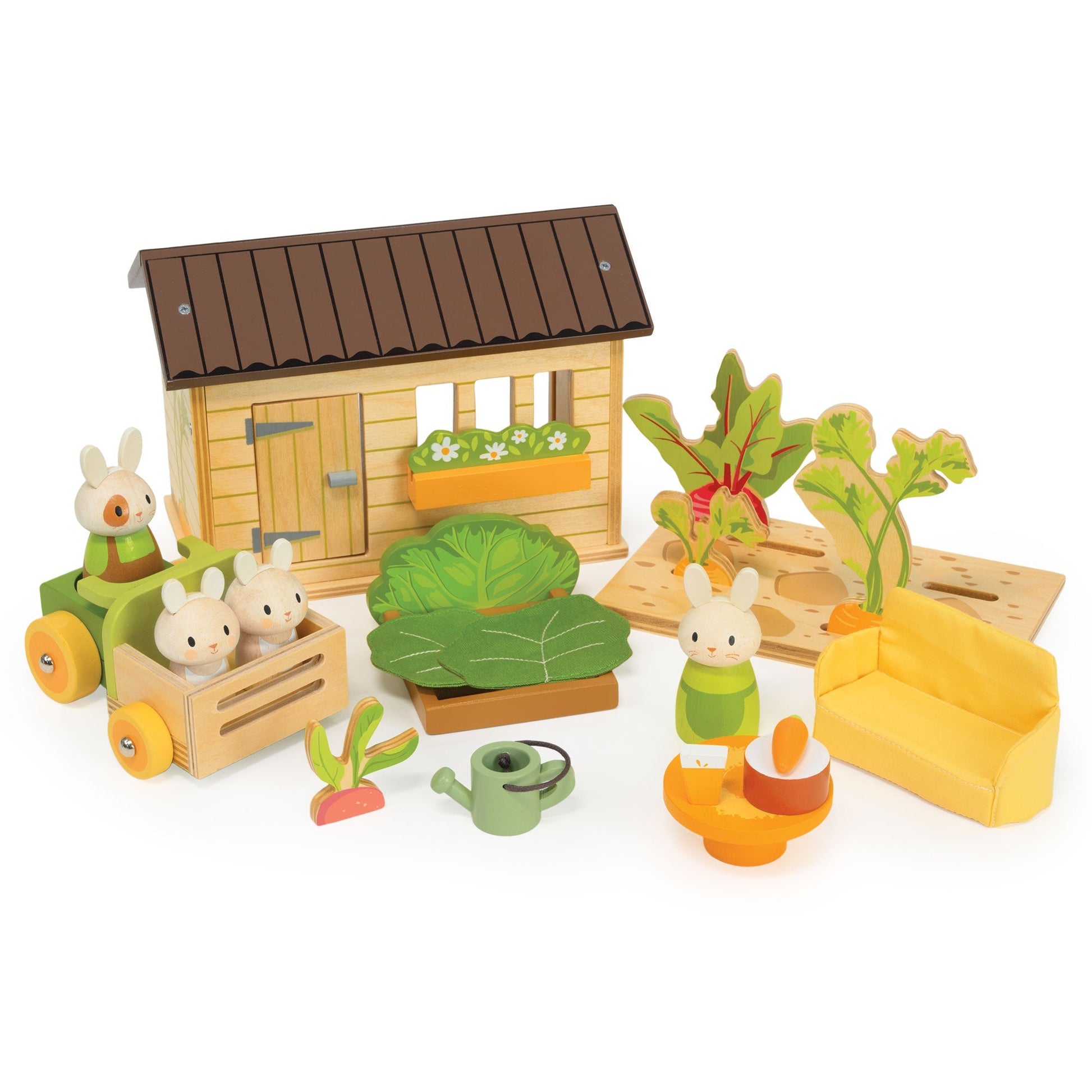 Bunny's Carrot Patch - Toby Tiger