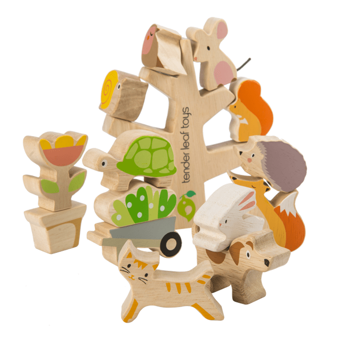 Stacking Garden Friends - Toby Tiger