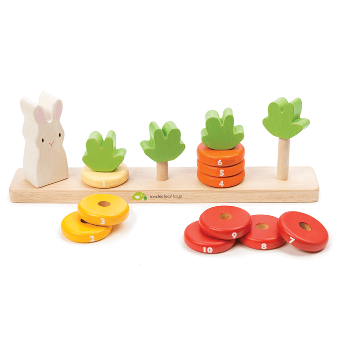 Counting Carrots - Toby Tiger