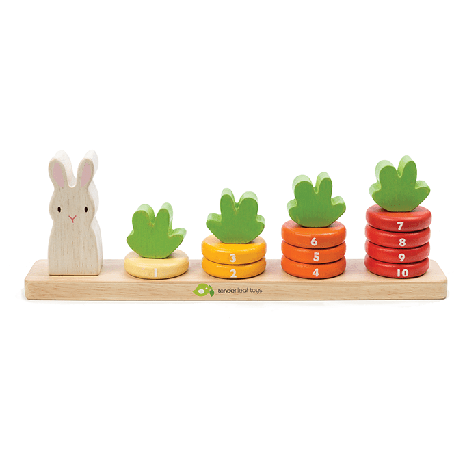 Counting Carrots - Toby Tiger