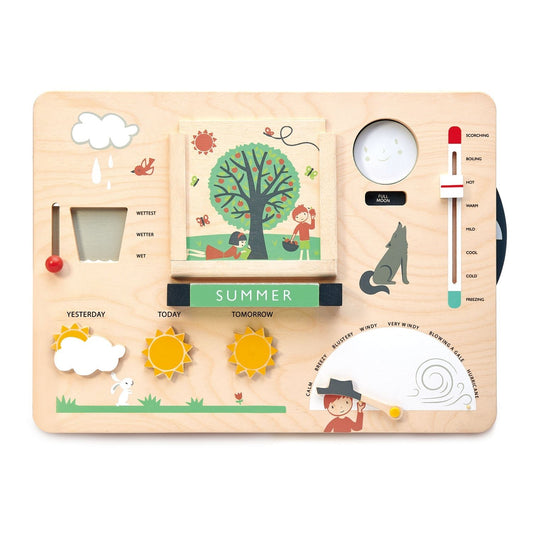 Weather Watch Busy Board - Toby Tiger