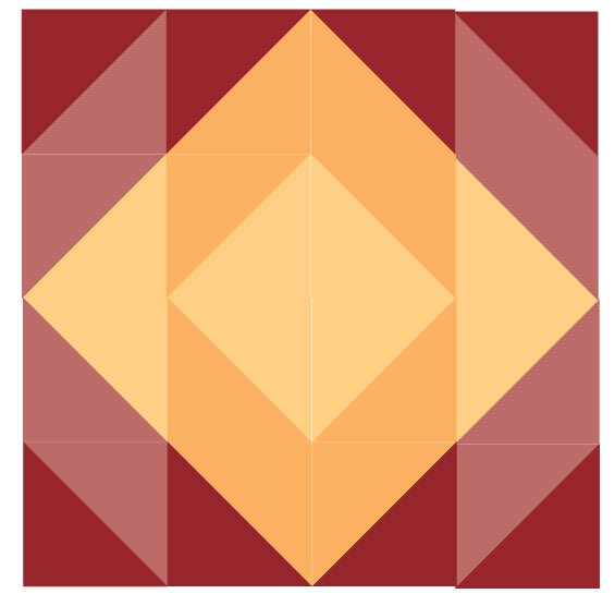 Patchwork Quilt Puzzle - Toby Tiger