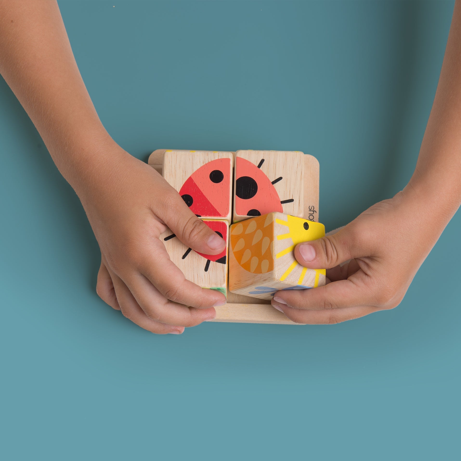 Baby Blocks - Toby Tiger