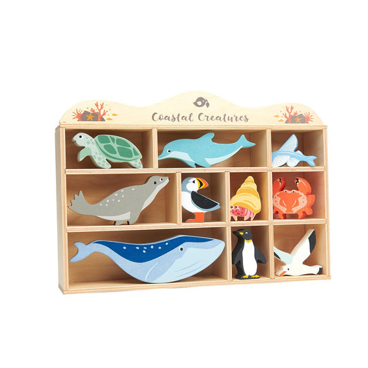 10 Coastal Creatures Shelf Set - Toby Tiger