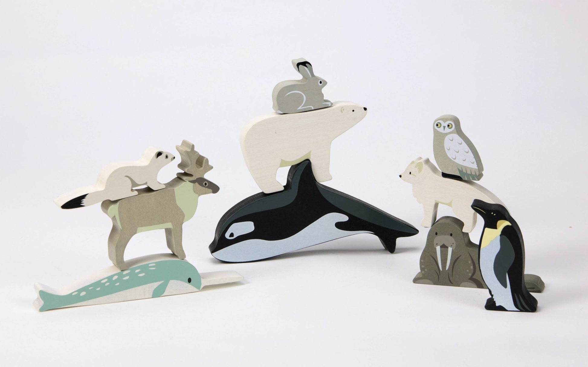 Polar Animals Shelf Set - Toby Tiger