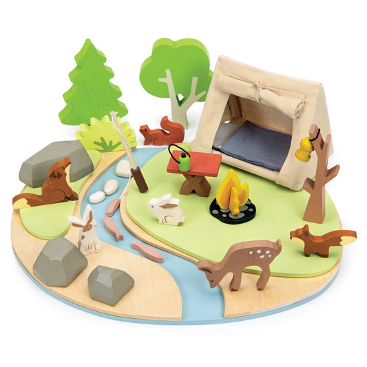 Wildlife Camping Playset - Toby Tiger