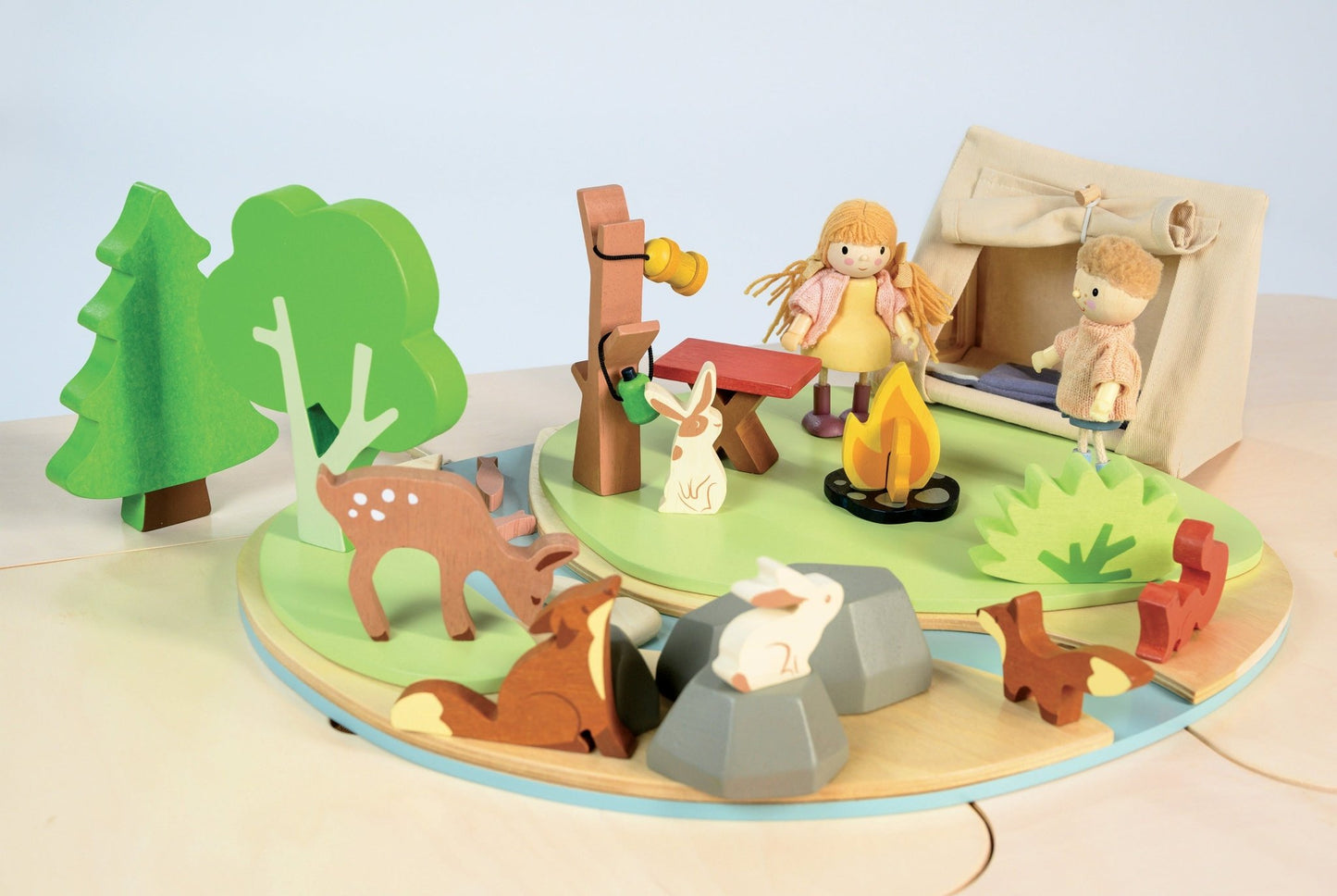 Wildlife Camping Playset - Toby Tiger