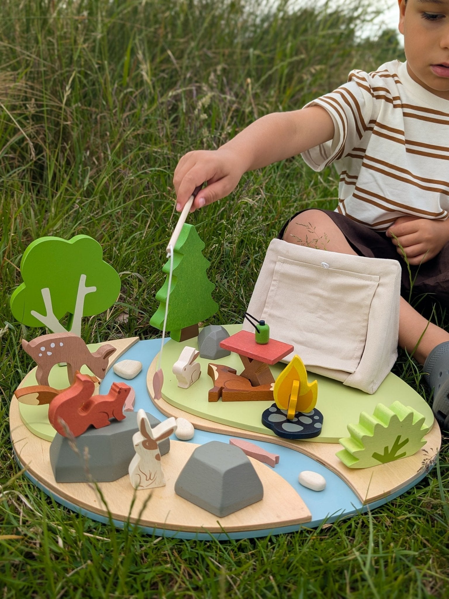 Wildlife Camping Playset - Toby Tiger UK