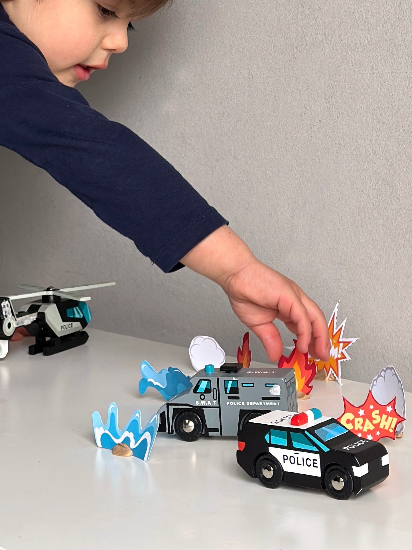 Emergency Vehicles - Toby Tiger