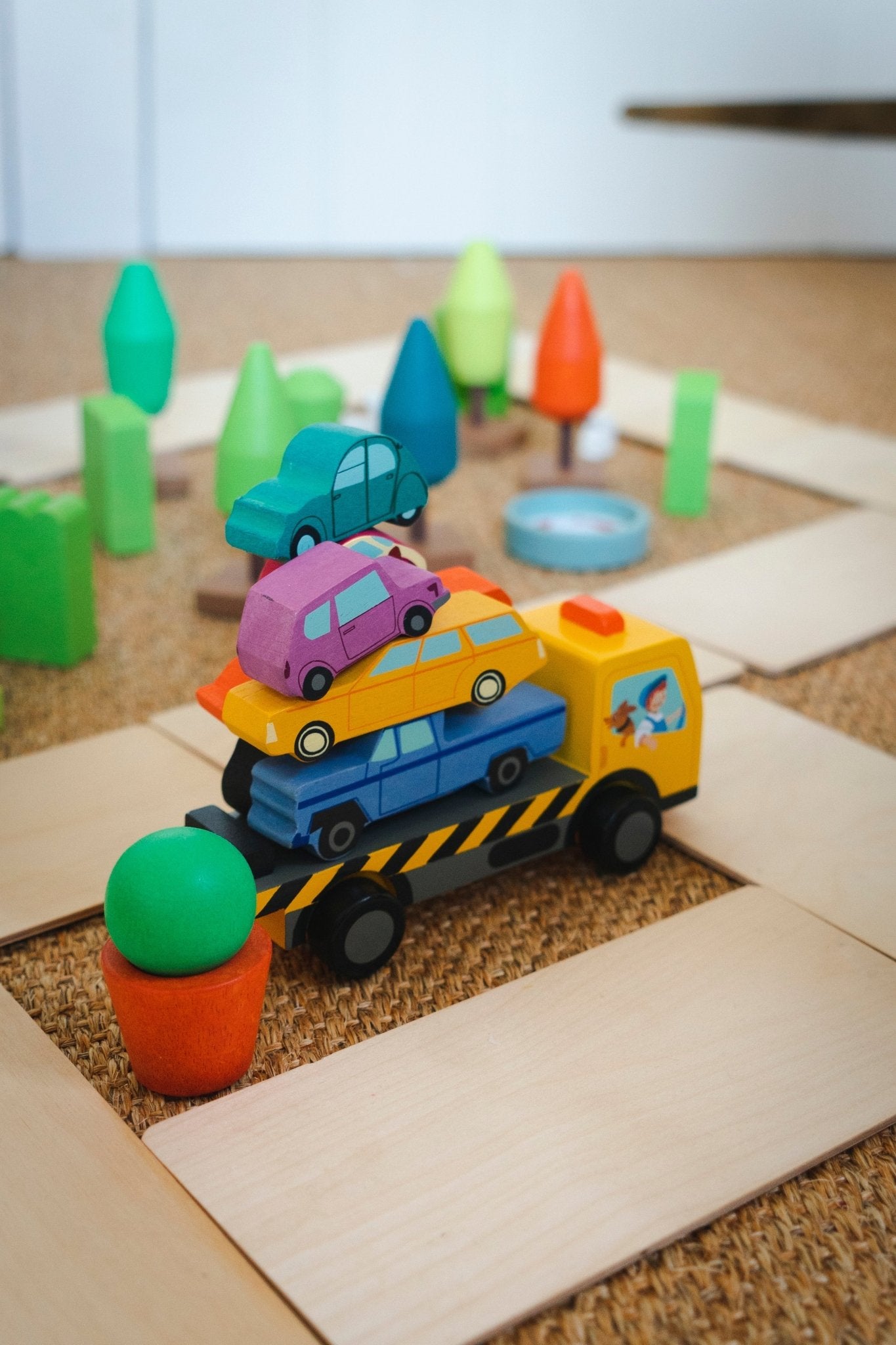 Stacking Cars - Toby Tiger