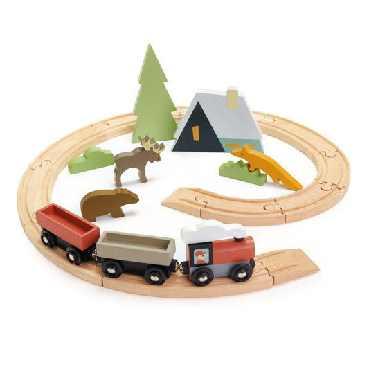 Treetops Train Set - Toby Tiger