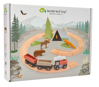 Treetops Train Set - Toby Tiger