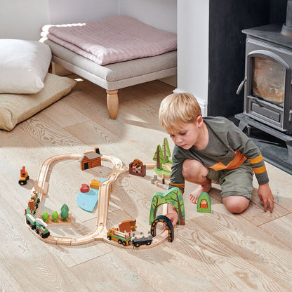 Wild Pines Train Set - Toby Tiger