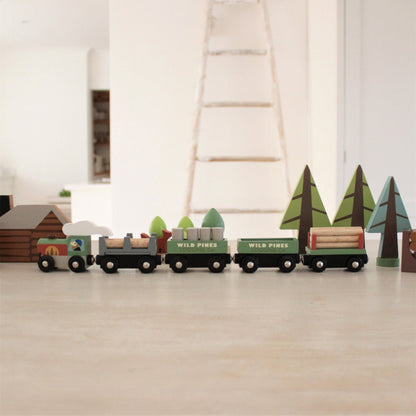 Wild Pines Train Set - Toby Tiger