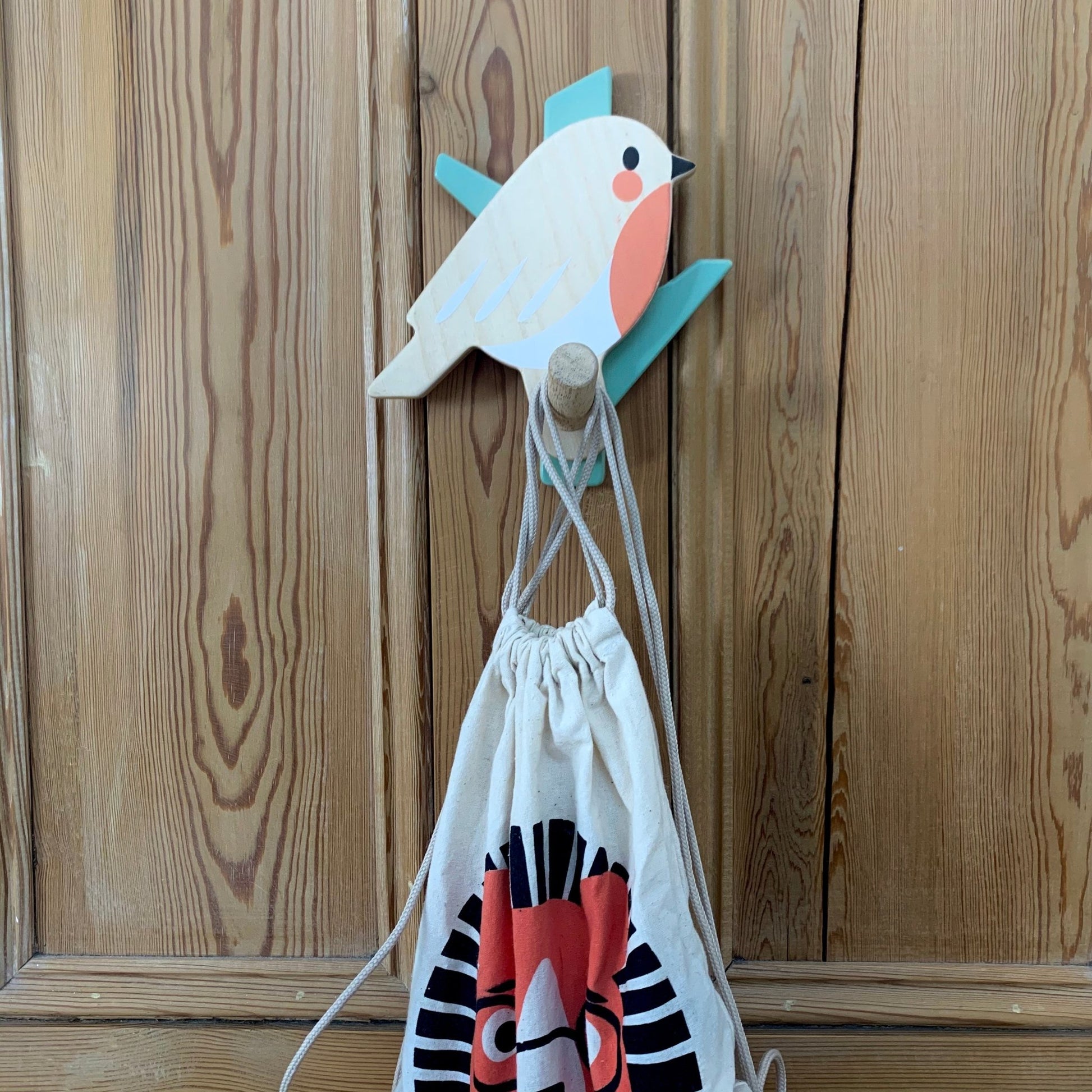 Forest Coat Hook (Robin) - Toby Tiger