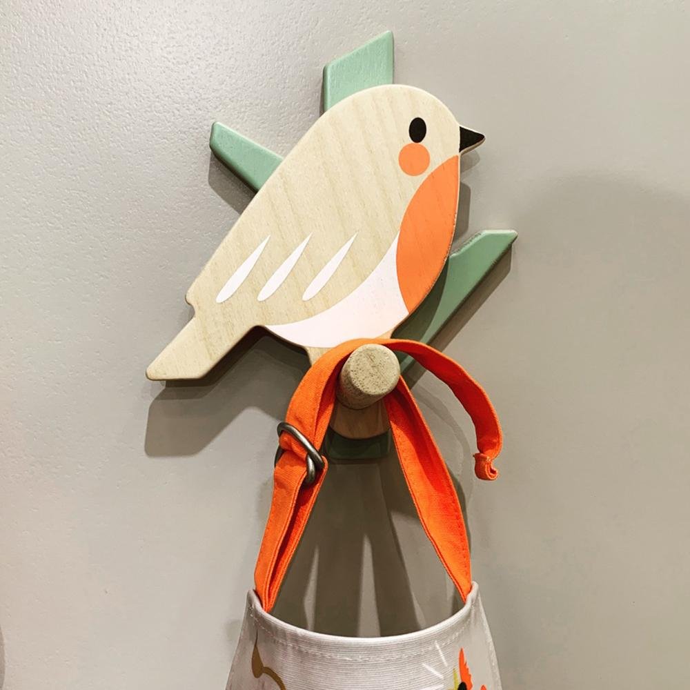 Forest Coat Hook (Robin) - Toby Tiger