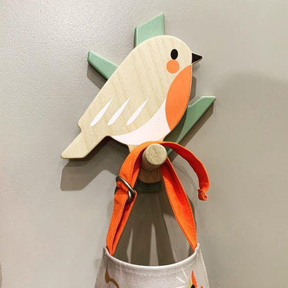 Forest Coat Hook (Robin) - Toby Tiger