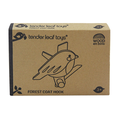 Forest Coat Hook (Robin) - Toby Tiger