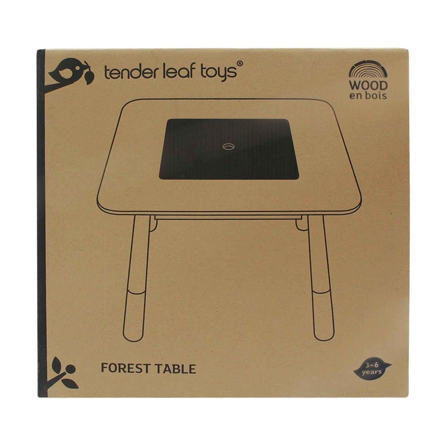 Forest Table - Toby Tiger
