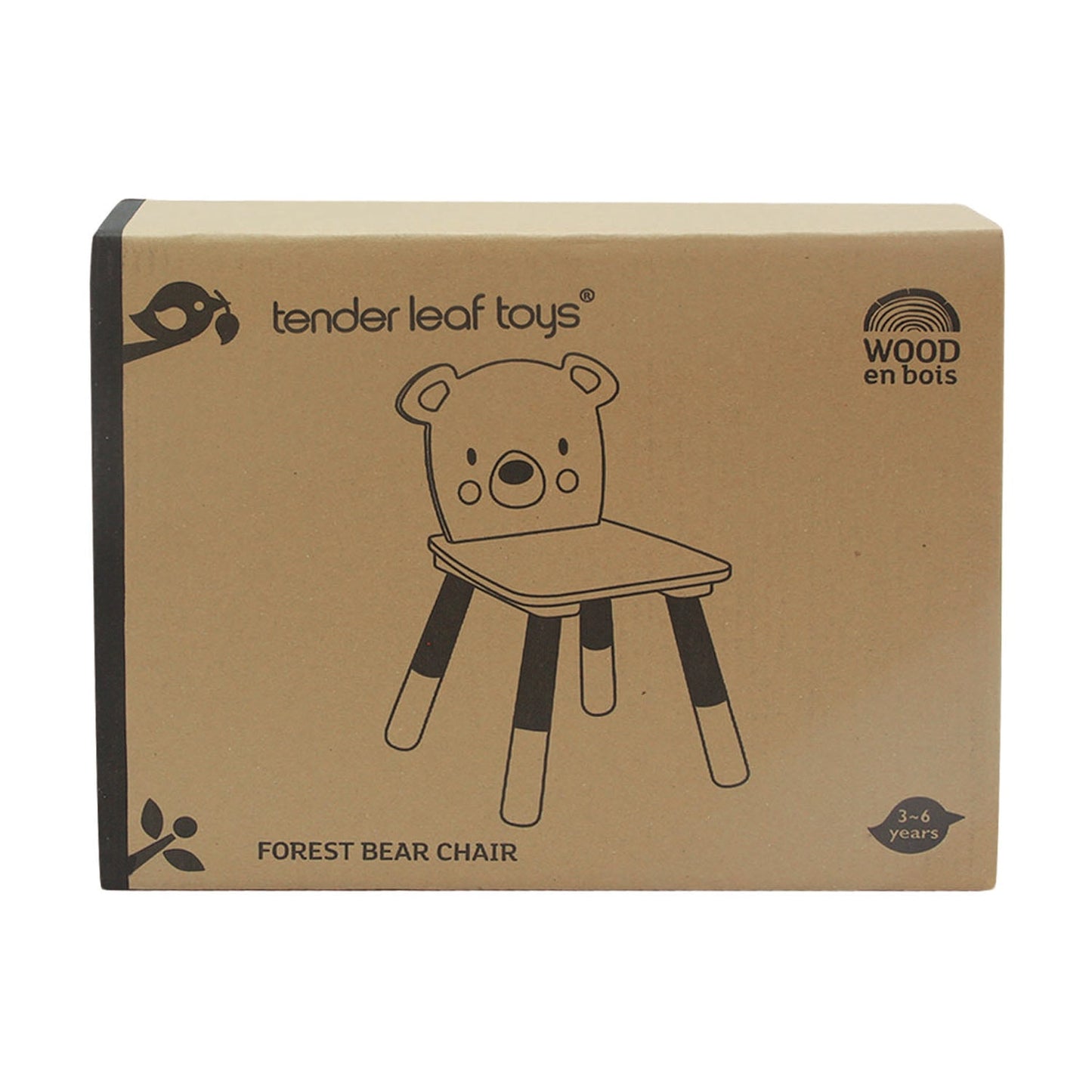 Forest Bear Chair - Toby Tiger