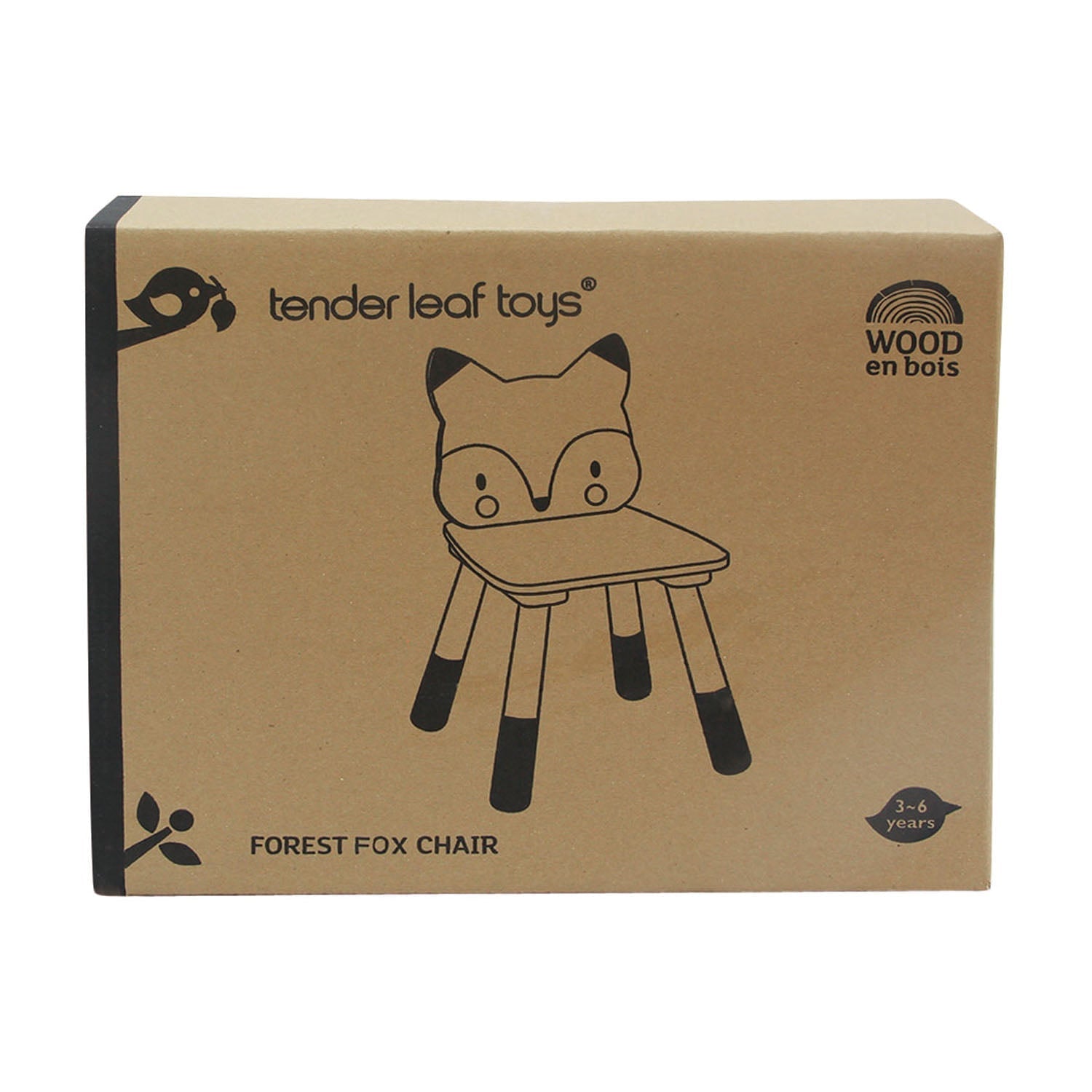 Forest Fox Chair - Toby Tiger