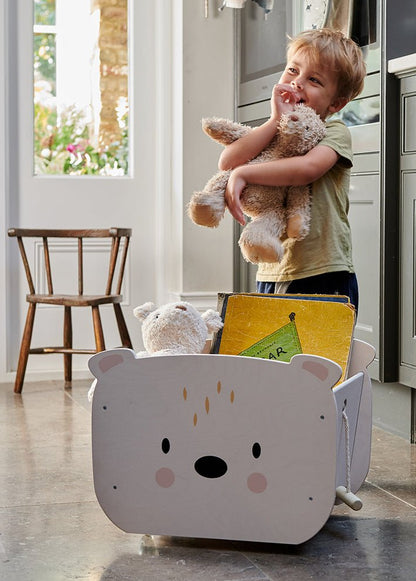 Pull Along Bear Cart - Toby Tiger