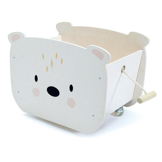Pull Along Bear Cart - Toby Tiger