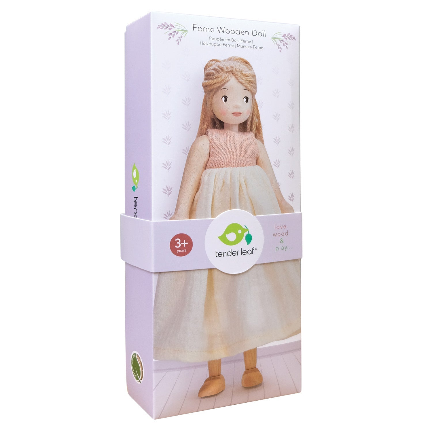 Fearne Wooden Doll - Toby Tiger