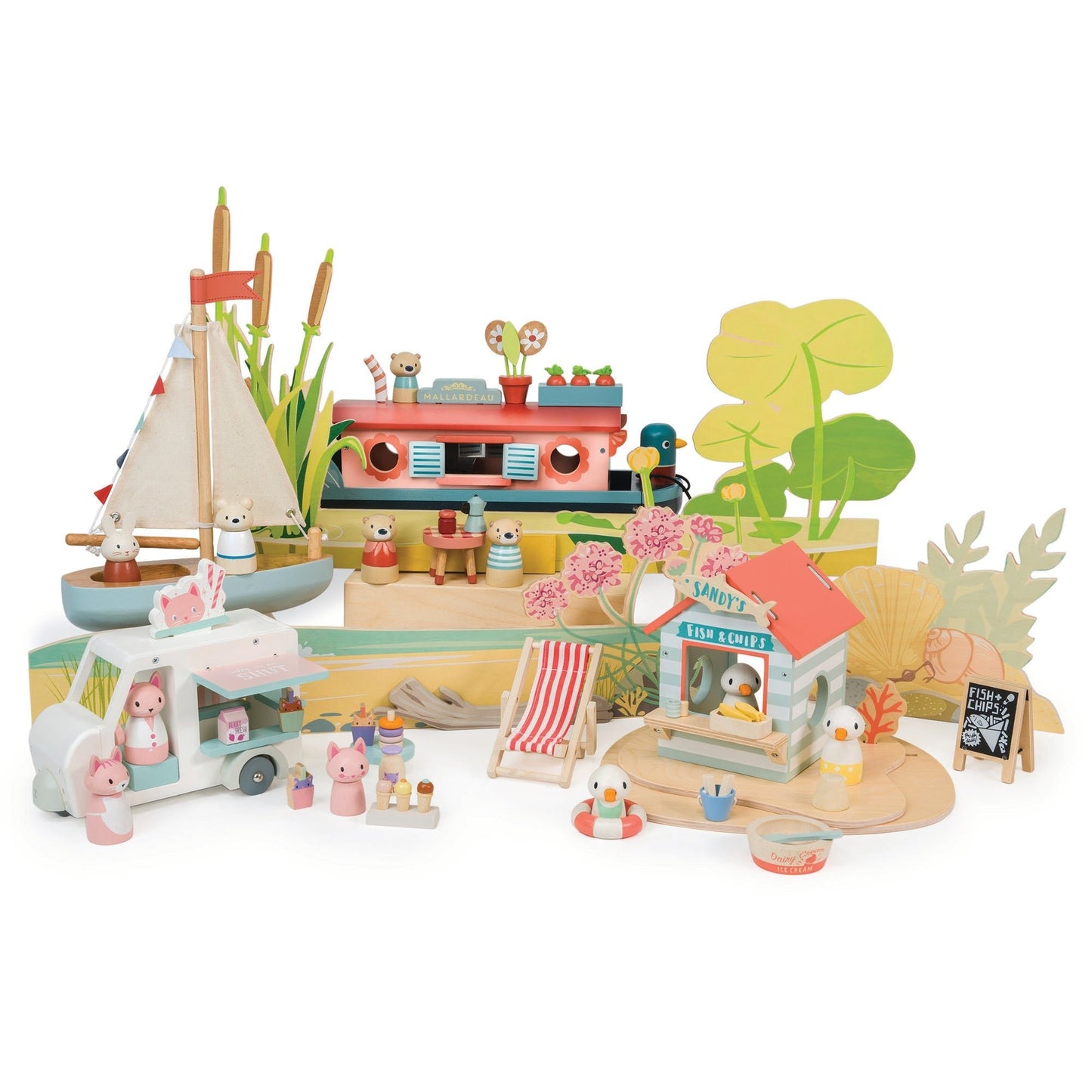 Merrywood River and Coast Scene - Toby Tiger