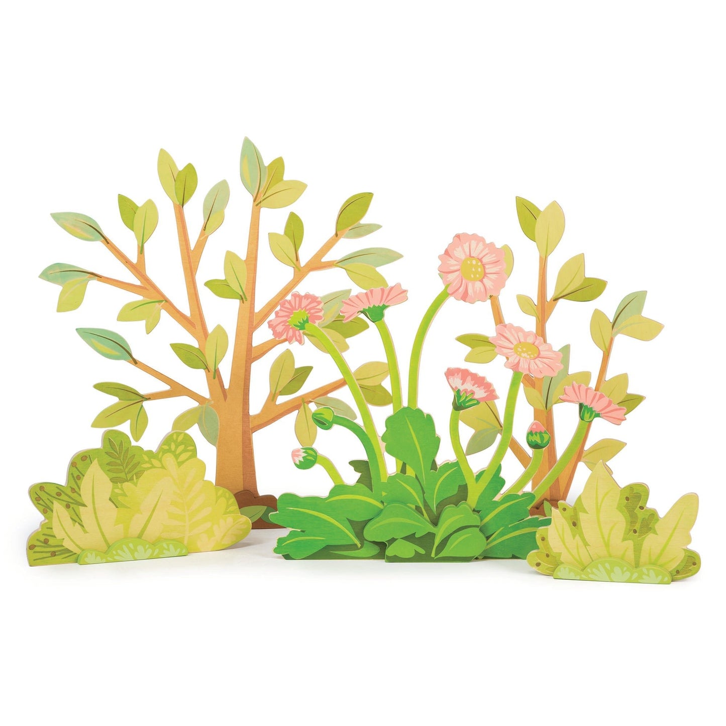 Merrywood Garden Scene - Toby Tiger