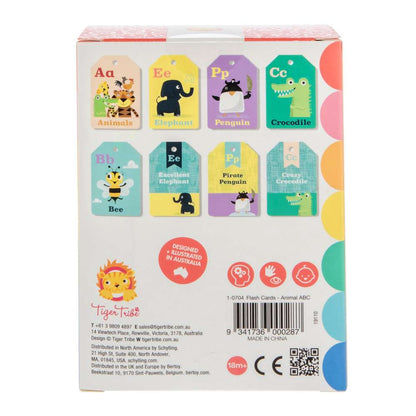Flash Cards - Animal ABC - Toby Tiger