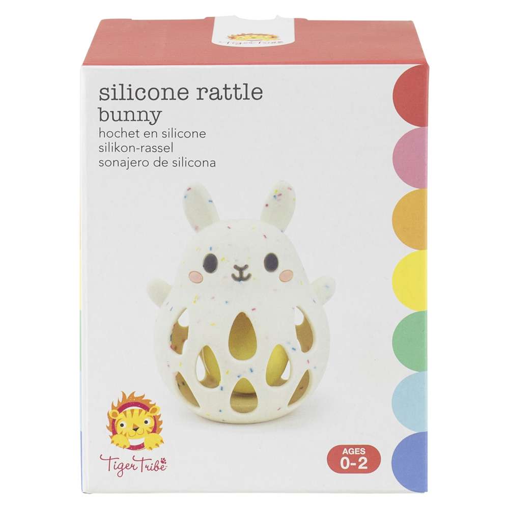 Silicone Rattle - Bunny - Toby Tiger
