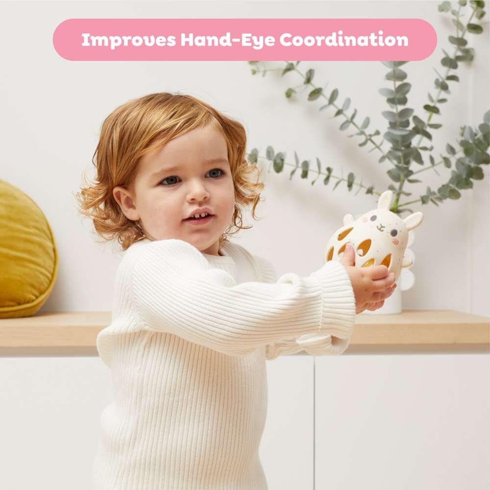 Silicone Rattle - Bunny - Toby Tiger